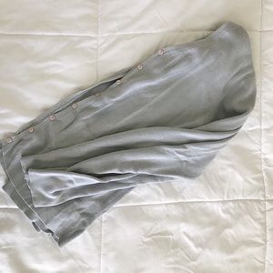 Vintage 90’s grey blue cardigan